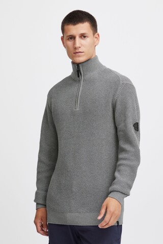 INDICODE JEANS Sweater in Grey: front