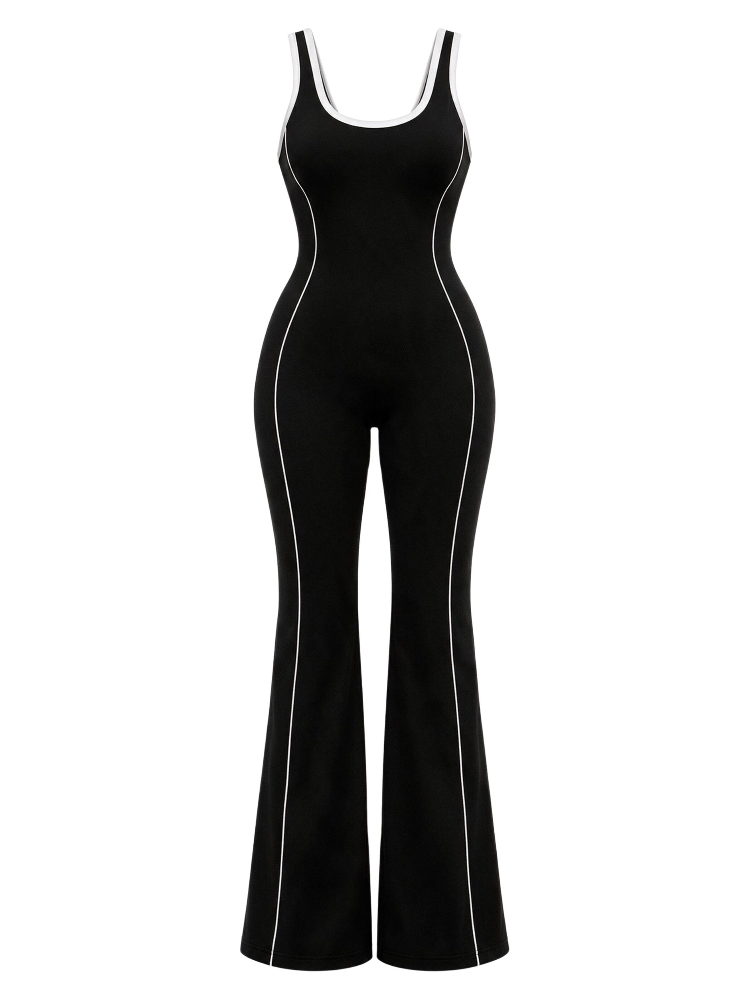 FemmeTone Jumpsuit 'Lavinia'‌‌‌‌‌‌‌‌‌‌ in Schwarz: Vorderseite