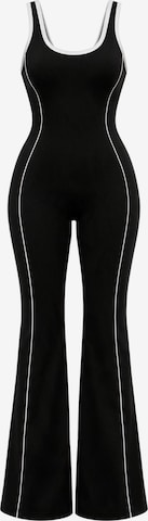 FemmeTone Jumpsuit 'Lavinia' in Schwarz: Vorderseite