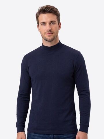 Ragman Shirt 'Basic' in Blue