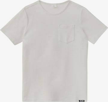 T-Shirt s.Oliver en blanc : devant