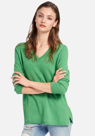 include Sweater in Green: front