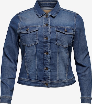 ONLY Carmakoma Prehodna jakna 'Wespa' | modra barva: sprednja stran