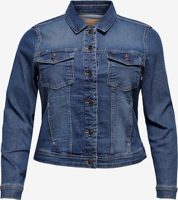 Veste mi-saison 'Wespa' ONLY Carmakoma en bleu : devant