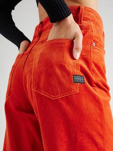 Loosefit Pantalon 'Deck 2.0' G-Star RAW en orange