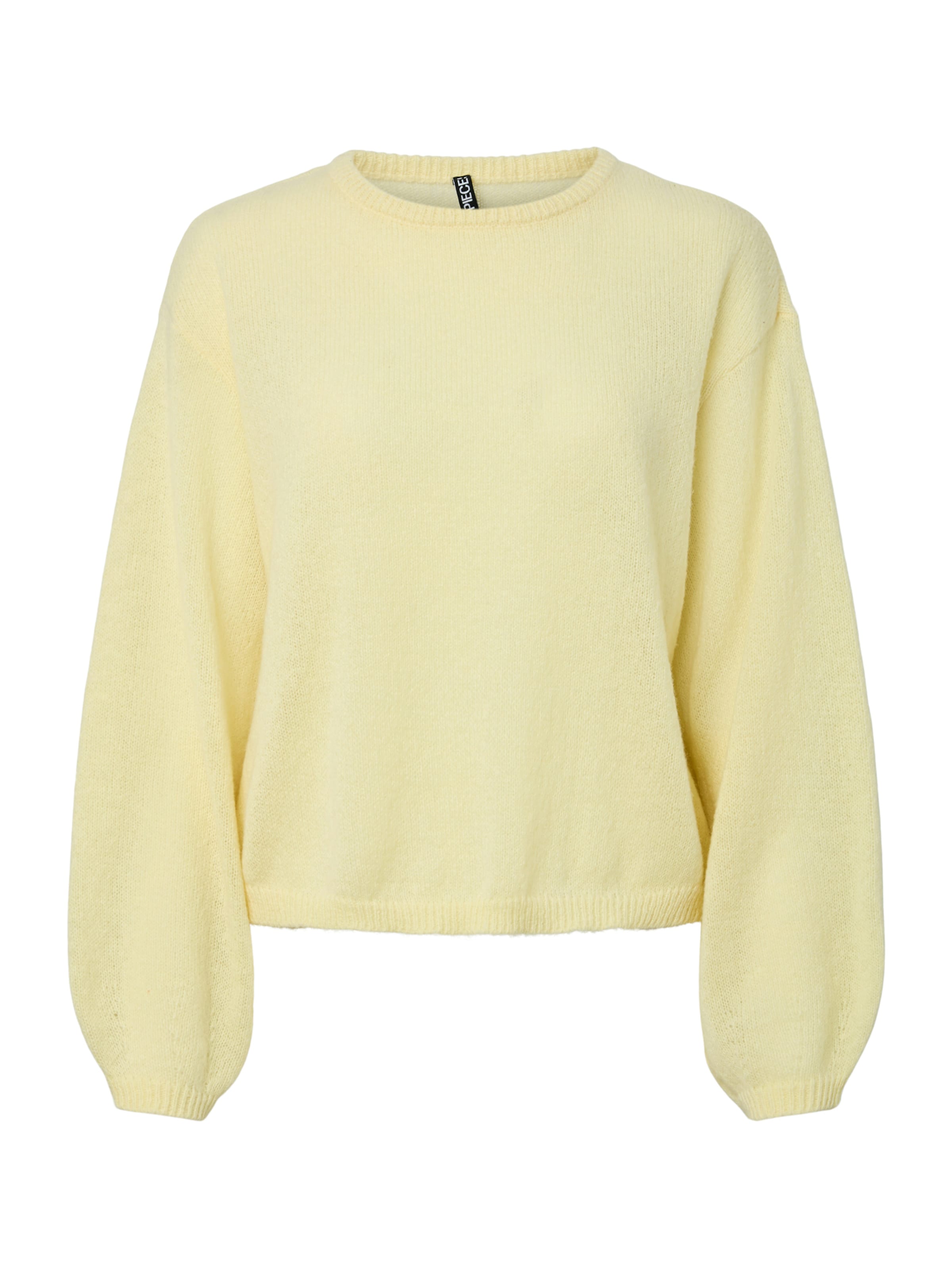 PIECES Pullover 'PCIda' i gul: forside