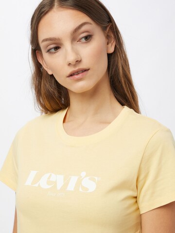 LEVI'S ® Shirt 'The Perfect Tee' in Geel