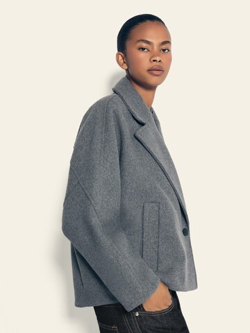 Bershka Between-season jacket in Grey: side