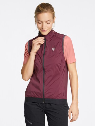 ZIENER Sports Vest 'NORWIGA' in Red: front