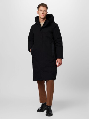 elvine Winter Coat 'Andre' in Black: front