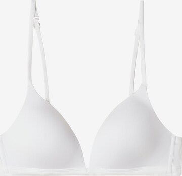 INTIMISSIMI Triangle Bra in White: front