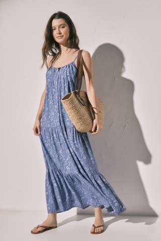 Women' Secret Zomerjurk in Blauw: voorkant