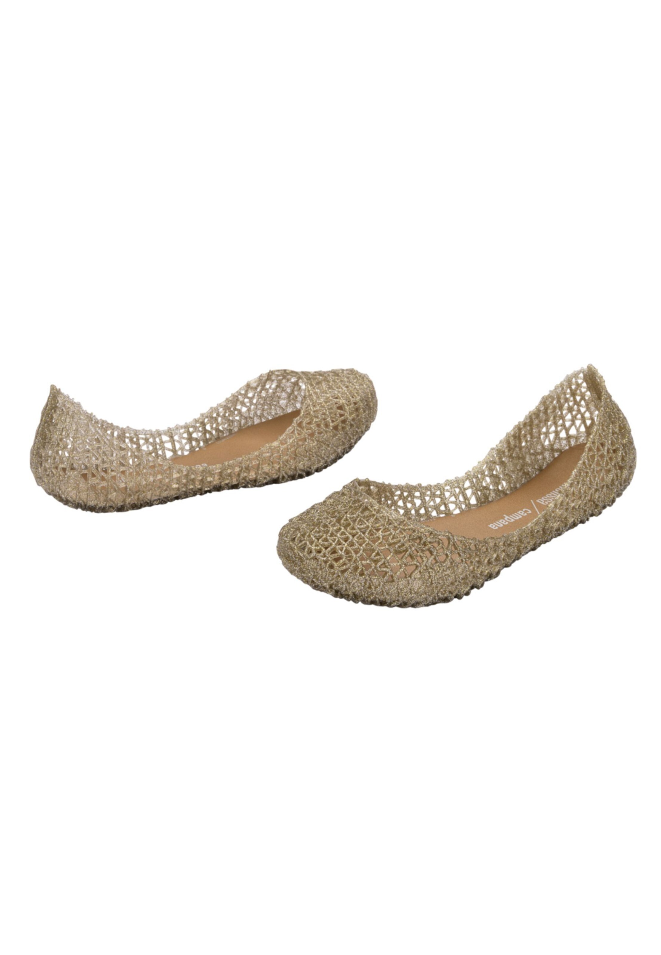 MELISSA Ballerina's 'Campana Papel INF' in Goud