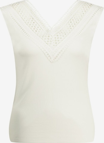 Haut 'Yalina' Deeluxe en blanc : devant