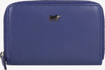 Braun Büffel Wallet 'Anna' in Blue: front