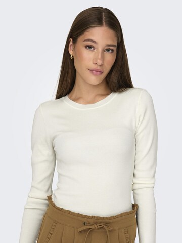 JDY - Pullover 'CIRKELINE' em branco