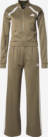 Costum de trening 'Teamsport' de la ADIDAS SPORTSWEAR pe verde: față