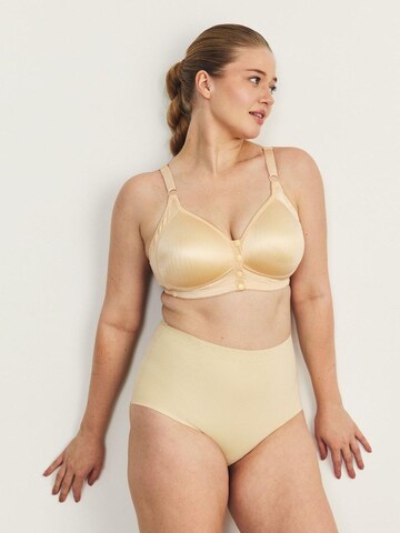 C&City Bralette Bra in Beige: front
