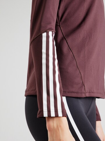 ADIDAS PERFORMANCE Функциональная футболка 'Hyperglam' в Коричневый