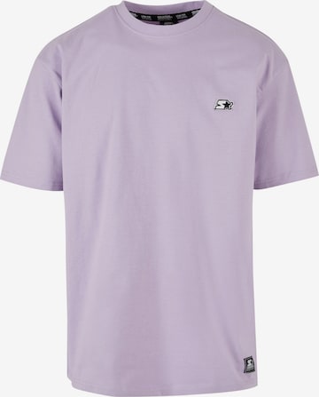 Starter Black Label T-Shirt in Lila: Vorderseite