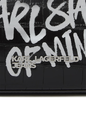 Borsa a spalla di KARL LAGERFELD JEANS in nero