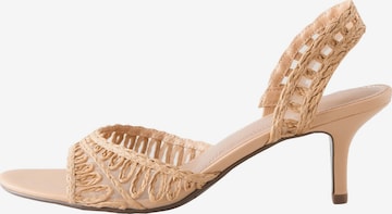 Sandalo di Next in beige: frontale