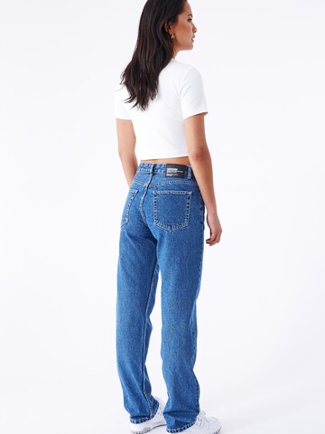 Dr. Denim Regular Jeans 'Drdenimarch Mid Straight' in Blauw