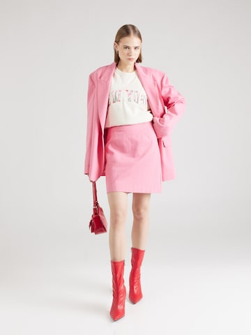 CATWALK JUNKIE Sweater 'TULIPS' in White