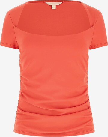 GUESS Top in Red: front