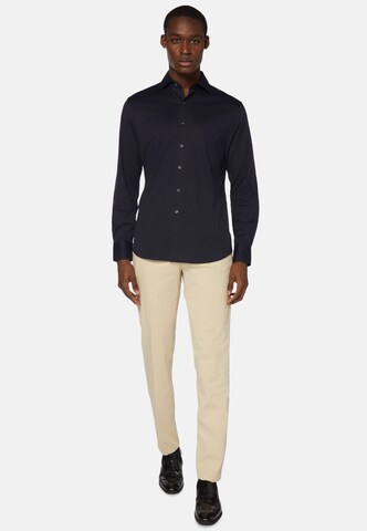 Boggi Milano Slim fit Button Up Shirt in Blue