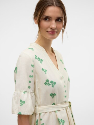 VERO MODA Рокля 'VMPAMELA' в бяло