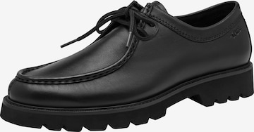 Chaussure à lacets Tamaris en noir : devant
