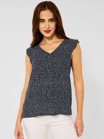 STREET ONE Blouse in Blue: front