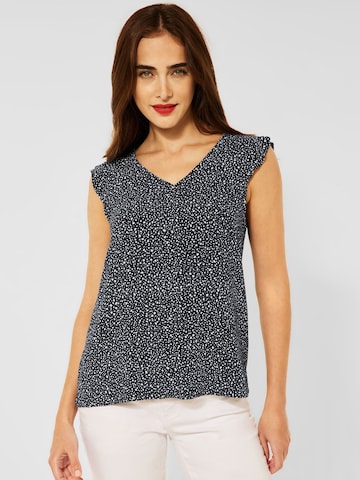 STREET ONE Blouse in Blue: front