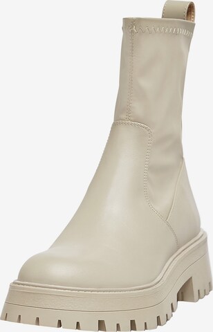 Pull&Bear Stiefelette in Beige: predná strana