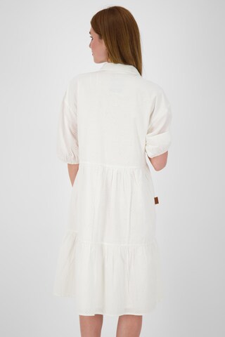 Alife and Kickin Shirt Dress in White