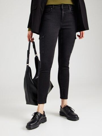 ONLYSkinny Cargo traperice 'ONLRush' - crna boja: prednji dio