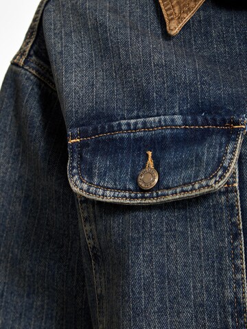 IT'S BASIC Tussenjas 'Oversized Denim Jacket' in Blauw