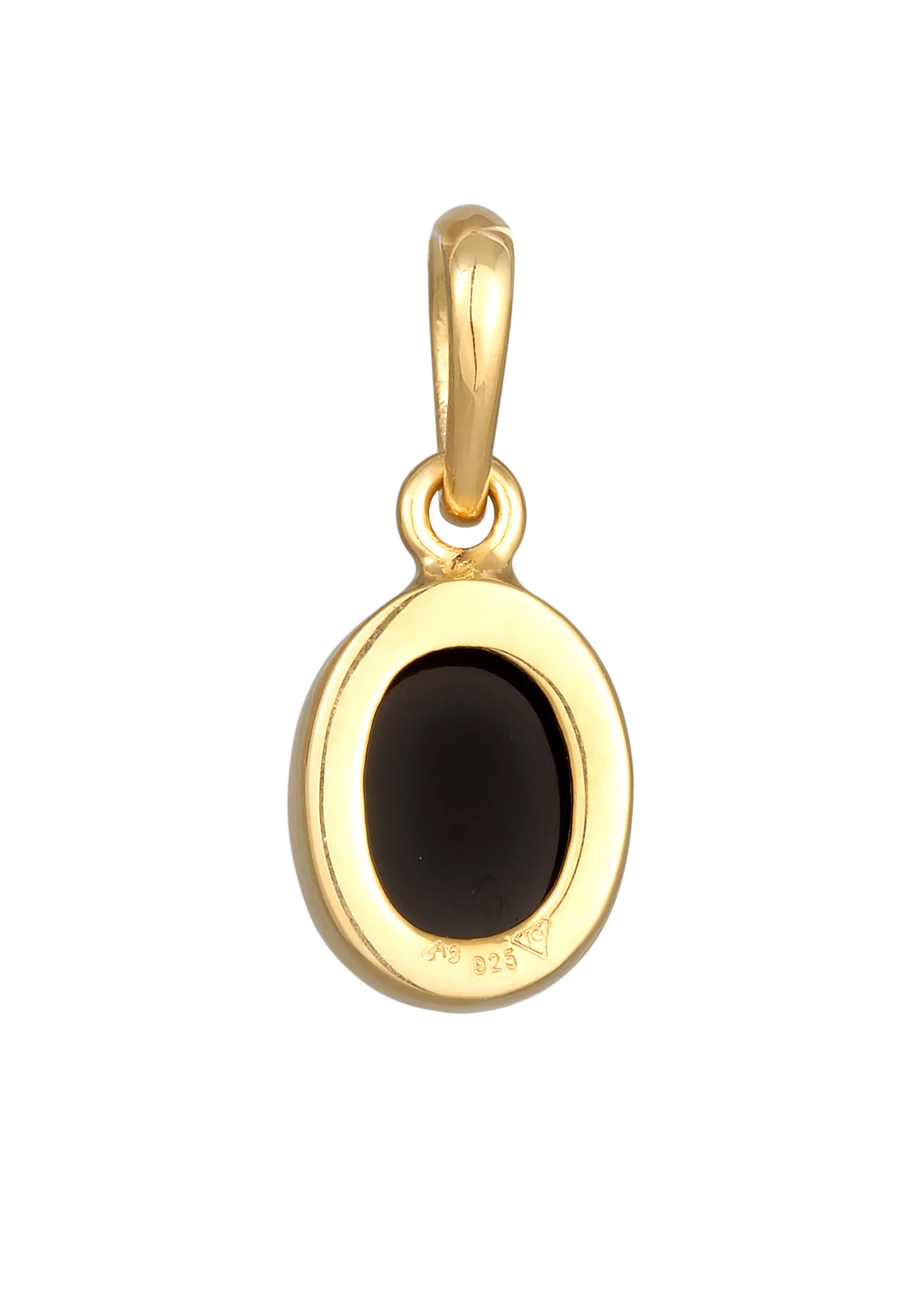 ELLI Anhänger Oval in Gold