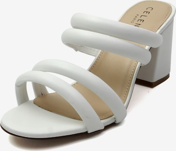 CelenaSandale 'Cristina' - bijela boja: prednji dio