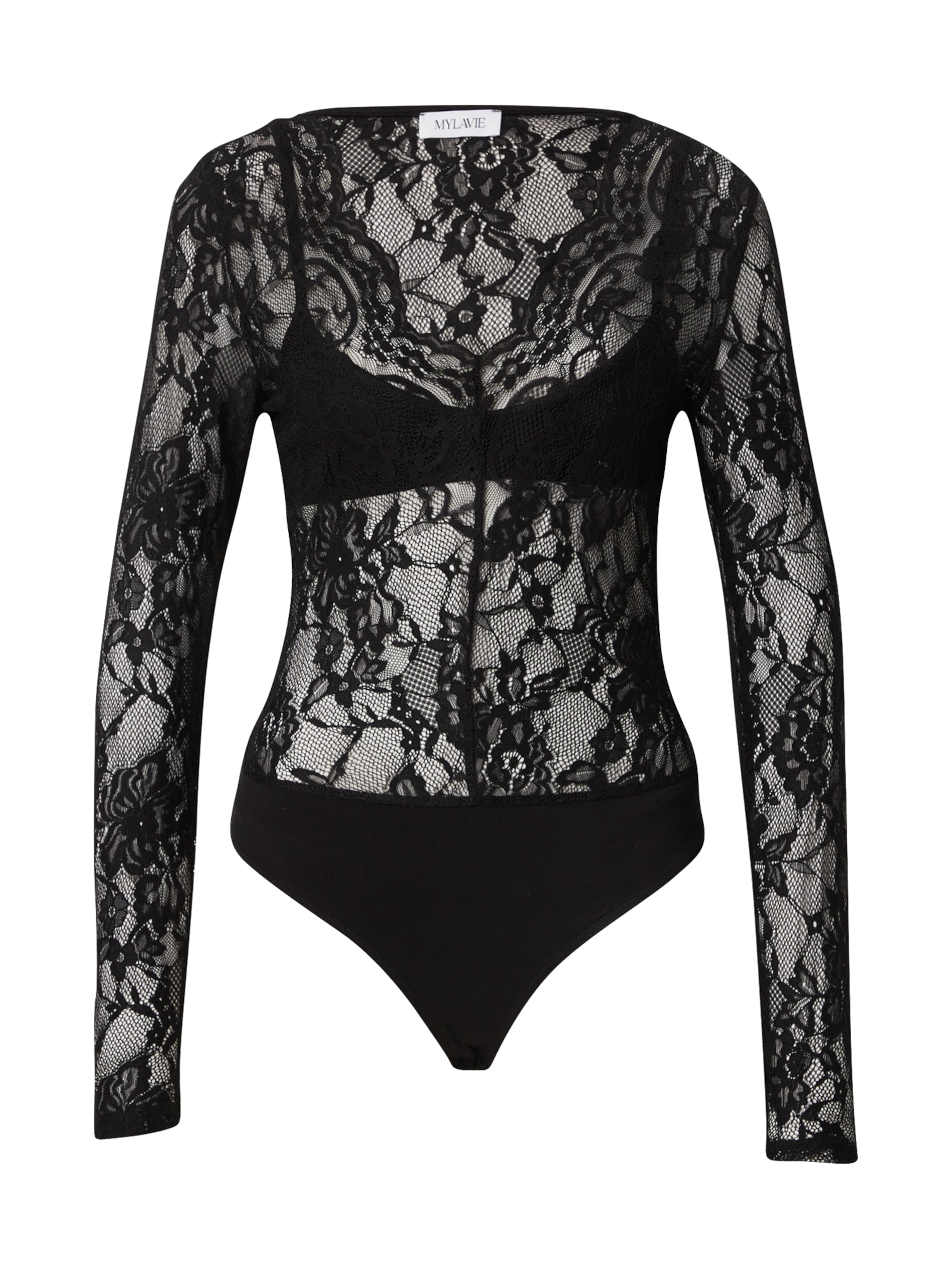 MYLAVIE by Sarah Harrison Top w kolorze czarnym, Podgląd produktu