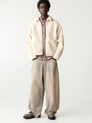 Pull&Bear Jacke in Beige