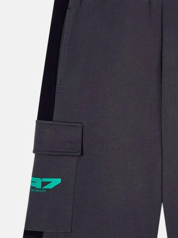 Regular Pantalon 'EA7 EMPORIO ARMANI kids BERMUDA FELPA BERMUDA' EA7 Emporio Armani en gris