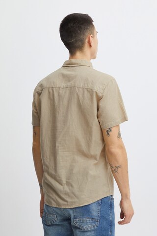 BLEND Regular fit Button Up Shirt in Beige