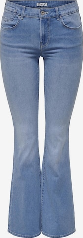 ONLY Flared Jeans 'REESE' in Blauw: voorkant