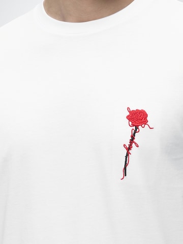 T-Shirt 'Diflow' HUGO en blanc