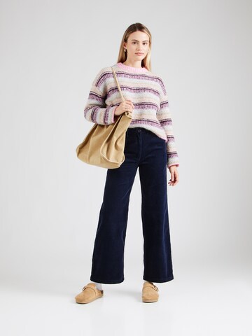 WHITE STUFF Wide leg Trousers 'Belle' in Blue