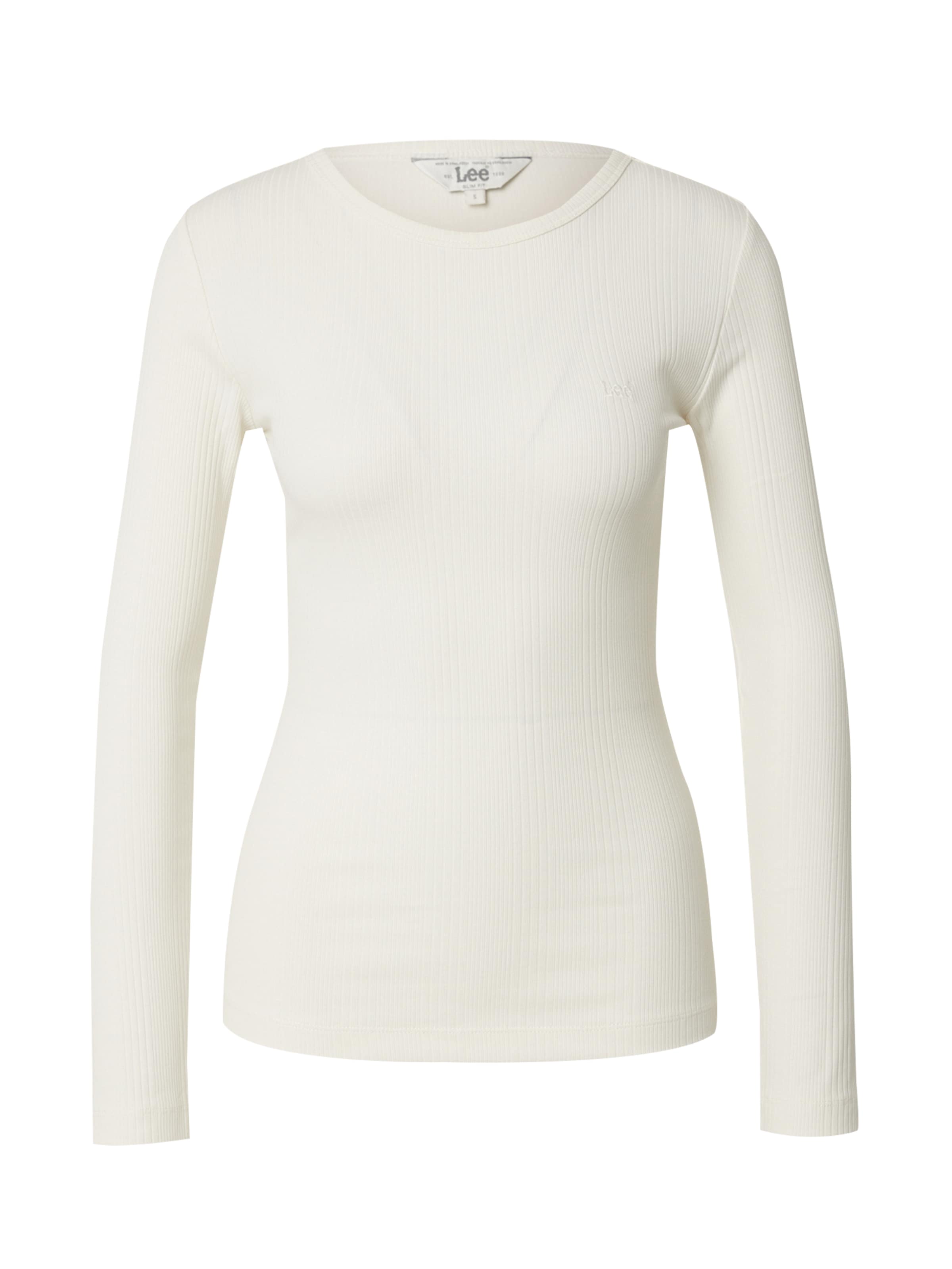 Lee Shirt in Wit: voorkant