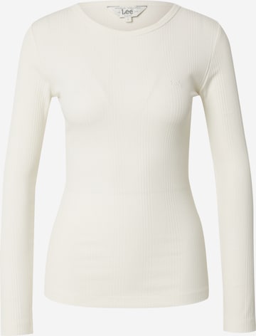 Lee T-shirt i vit: framsida