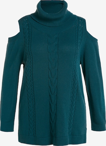 Ulla Popken Sweater in Blue: front